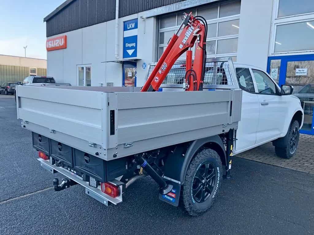 Isuzu D-Max Space Cab LS AT +Pritsche Kran + SOFORT + 12/2024-photo-13
