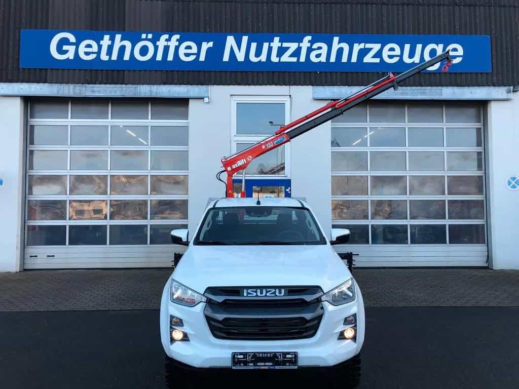Isuzu D-Max Space Cab LS AT +Pritsche Kran + SOFORT + 12/2024-photo-2