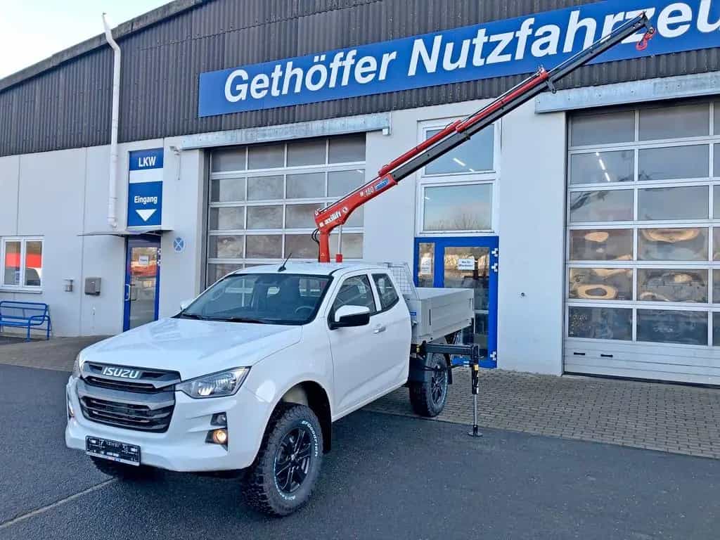 Isuzu D-Max Space Cab LS AT +Pritsche Kran + SOFORT + 12/2024-photo-5