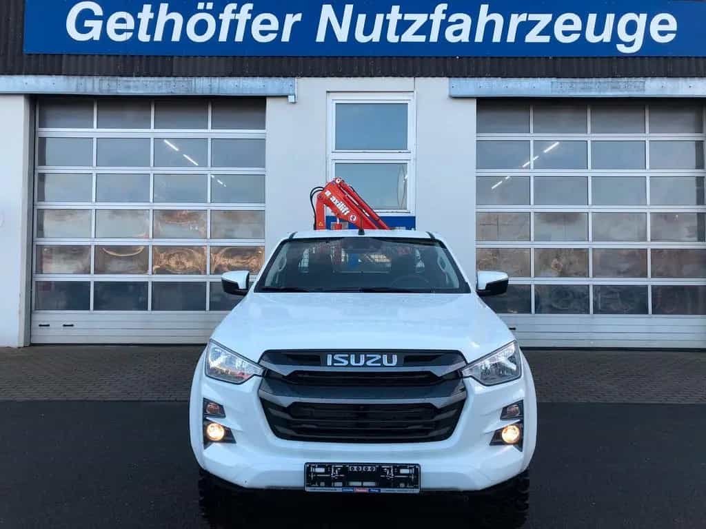 Isuzu D-Max Space Cab LS AT +Pritsche Kran + SOFORT + 12/2024-photo-8