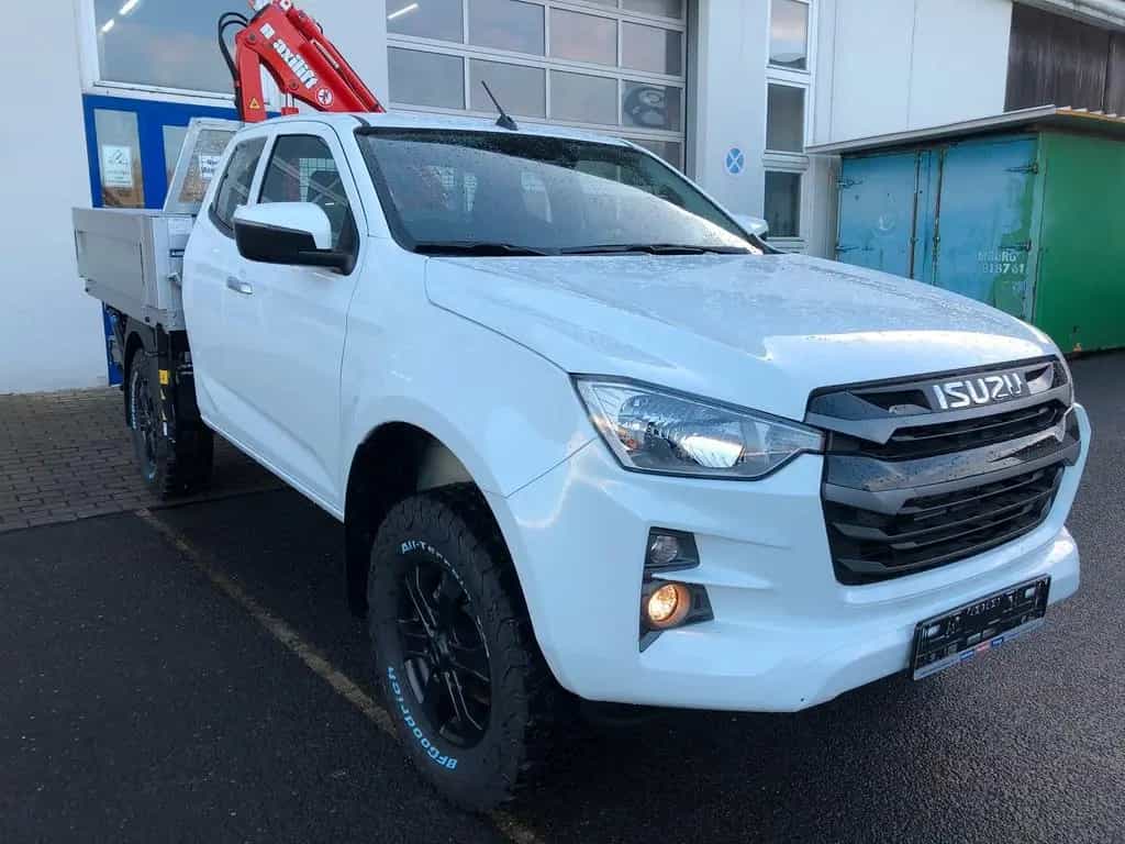 Isuzu D-Max Space Cab LS AT +Pritsche Kran + SOFORT + 12/2024-photo-9