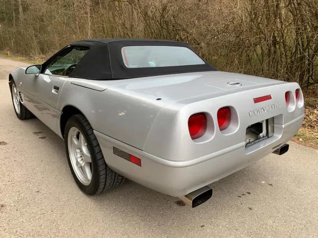Corvette C4 Cabrio Collector Edition1.Hd!Sammlerzst.H-Zul 07/1996-photo-3
