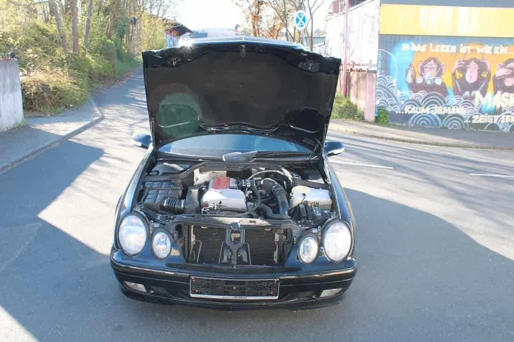 Mercedes-Benz CLK-Class 200 Cabrio Automatik 1. Hand Leder Prins Gas 11/2000-photo-19