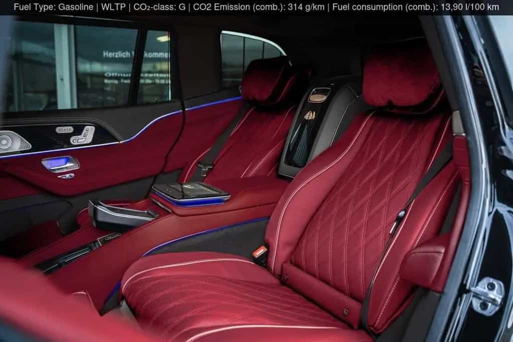 Maybach GLS 600 MAYBACH+BLACK/RED+PROD.25+4SEATS+MANUFAK null-photo-12