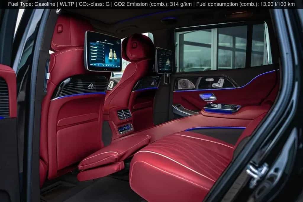 Maybach GLS 600 MAYBACH+BLACK/RED+PROD.25+4SEATS+MANUFAK null-photo-13