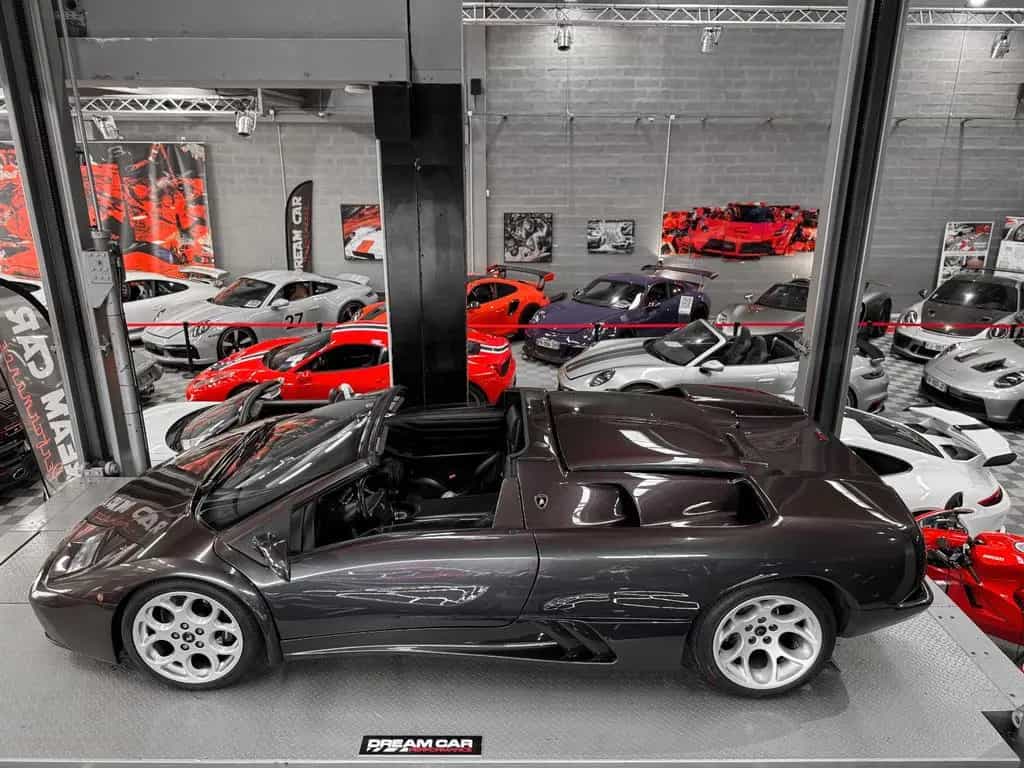 Lamborghini Diablo Roadster 5.7 * ORIGINE FRANCE 09/1999-photo-1