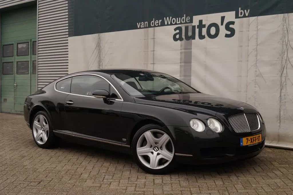 Bentley Continental GT 6.0 W12 560pk Mulliner -LEER-NAVI 06/2007-photo-3