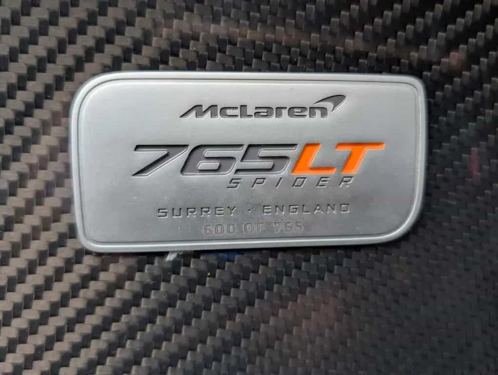 McLaren 765LT Spider Garantieverlängerung 11/26 10/2021-photo-13