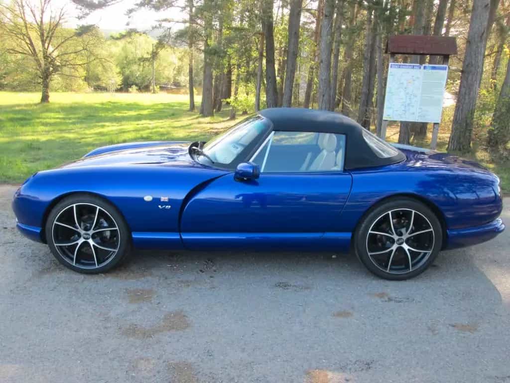 TVR Chimaera -450 LHD V8 300PS SIXT Lamp TOP Zustand 09/1999-photo-3