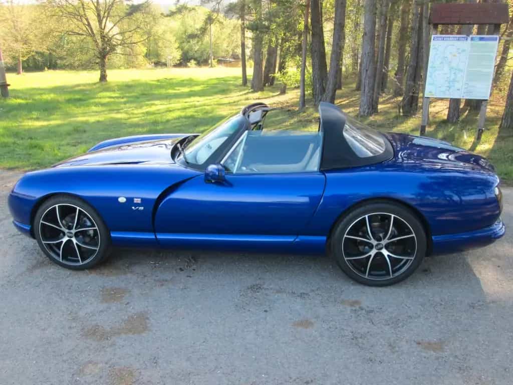 TVR Chimaera -450 LHD V8 300PS SIXT Lamp TOP Zustand 09/1999-photo-8