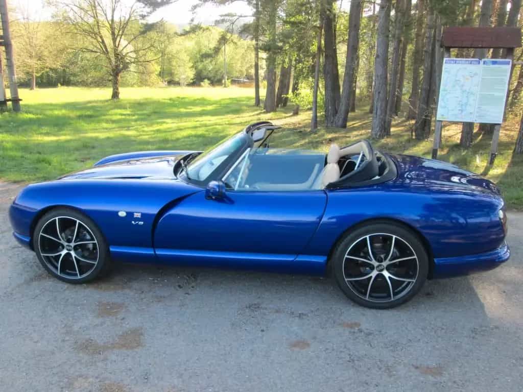 TVR Chimaera -450 LHD V8 300PS SIXT Lamp TOP Zustand 09/1999-photo-9