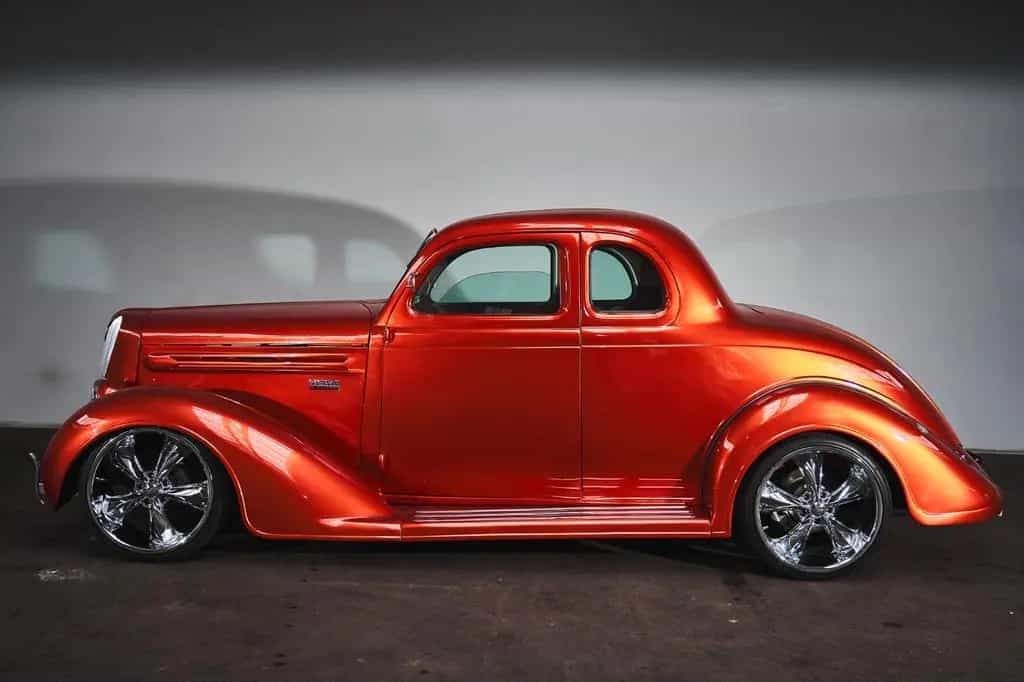 Plymouth 1936. PLYMOUTH 5 WINDOW COUPE HEMI RESTOMOD 06/1936-photo-4