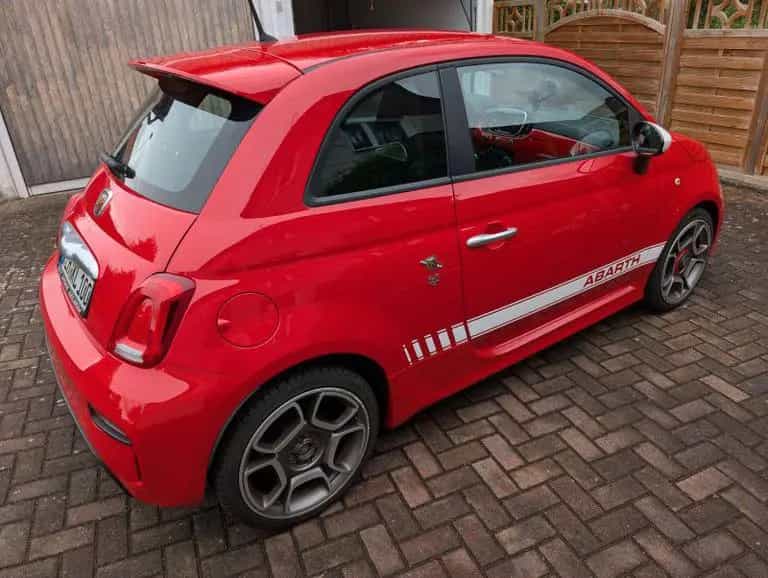 Abarth 595 - 1. Hand -HU 02/2027 - 8-Fach bereif 10/2017-photo-8