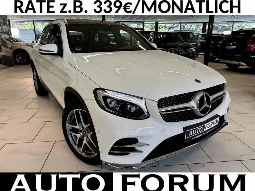 Mercedes-Benz GLC-Class 250 4M 3x AMG-LINE LEDER NAVI PANO PDC SHZ 03/2018-photo-0