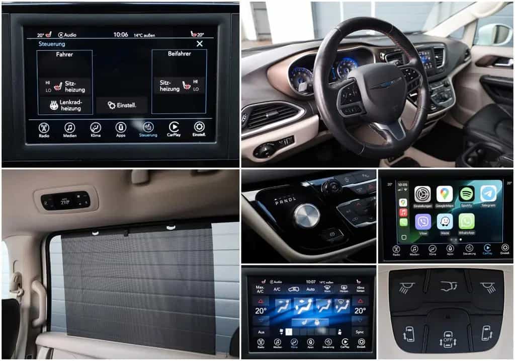Chrysler Pacifica 3.6 V6/CarPlay/SHZ/KAMERA/TOTW/R18 01/2019-photo-16
