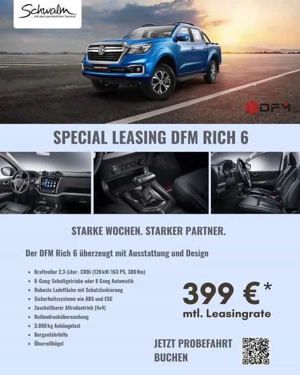 DFSK Rich 6 Pick-Up Diesel 4x4 Schalter null-photo-1