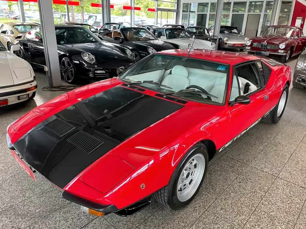 DeTomaso Pantera GTS -dt. Fzg.- 1.Brief- Toporiginal 05/1980-photo-1
