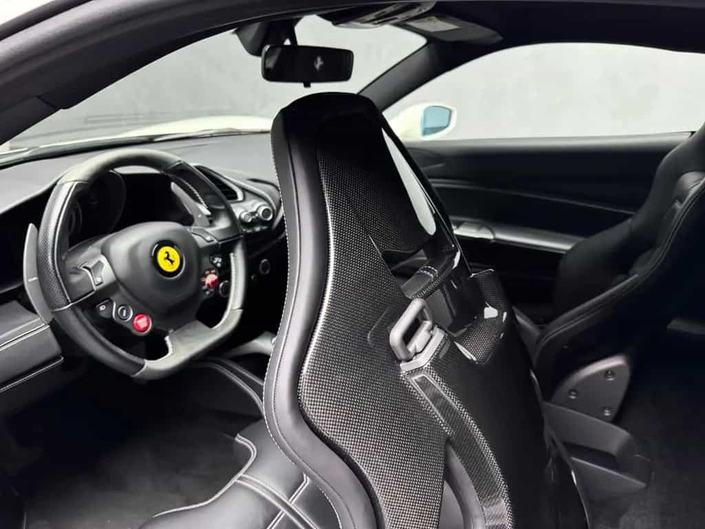 Ferrari 488 GTB CARBON RACING SEATS I NEW BIG SERVICE 04/2018-photo-8