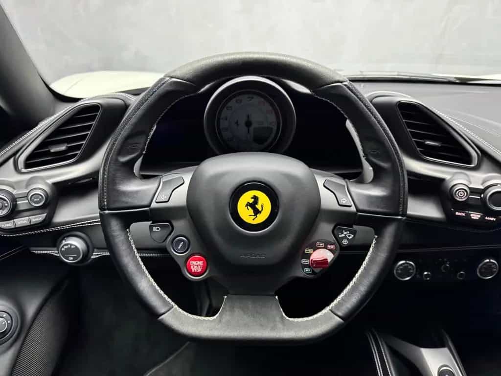 Ferrari 488 GTB CARBON RACING SEATS I NEW BIG SERVICE 04/2018-photo-9