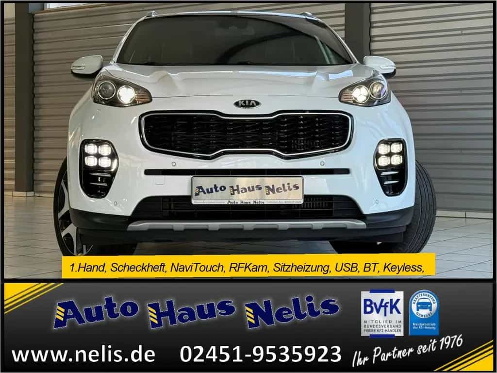 Kia Sportage 1,6 T-GDi GT-Line 2WD NaviTouch RFKam B 01/2018-photo-1