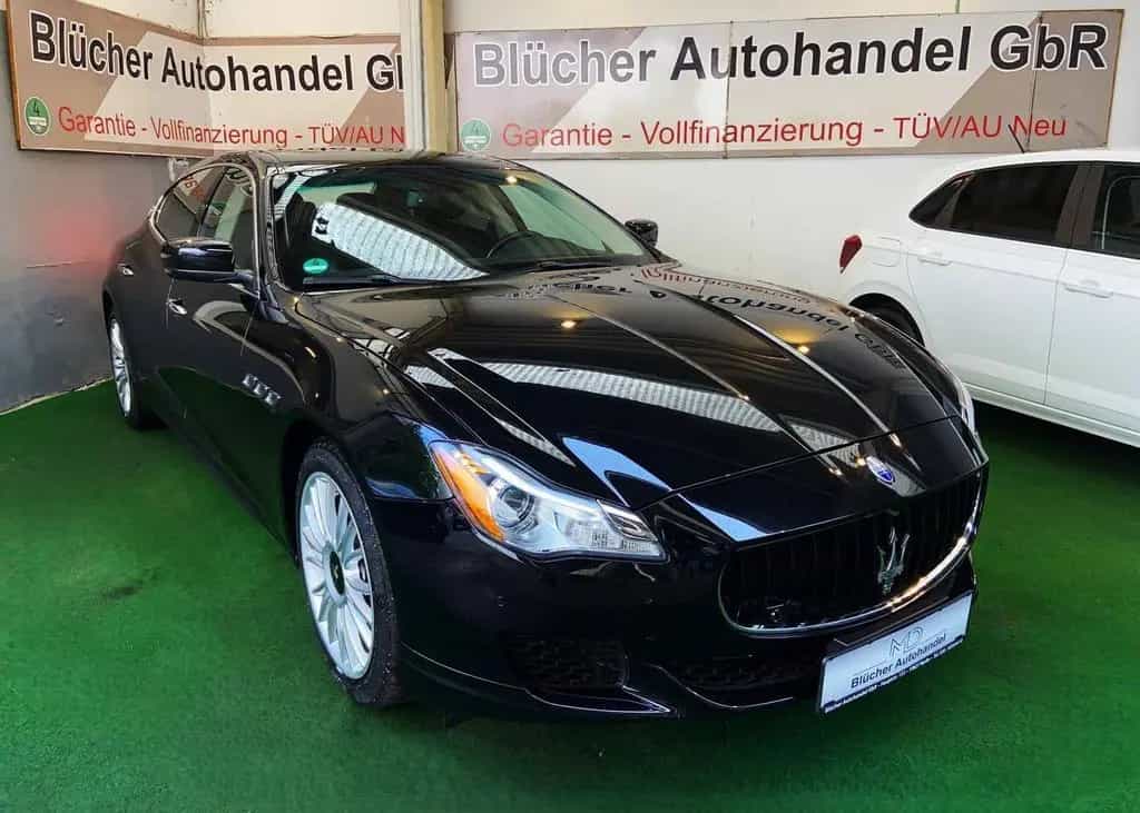 Maserati Quattroporte S Q4 Deutsches Fahrzeug 05/2015-photo-28