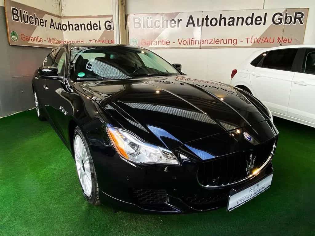 Maserati Quattroporte S Q4 Deutsches Fahrzeug 05/2015-photo-5