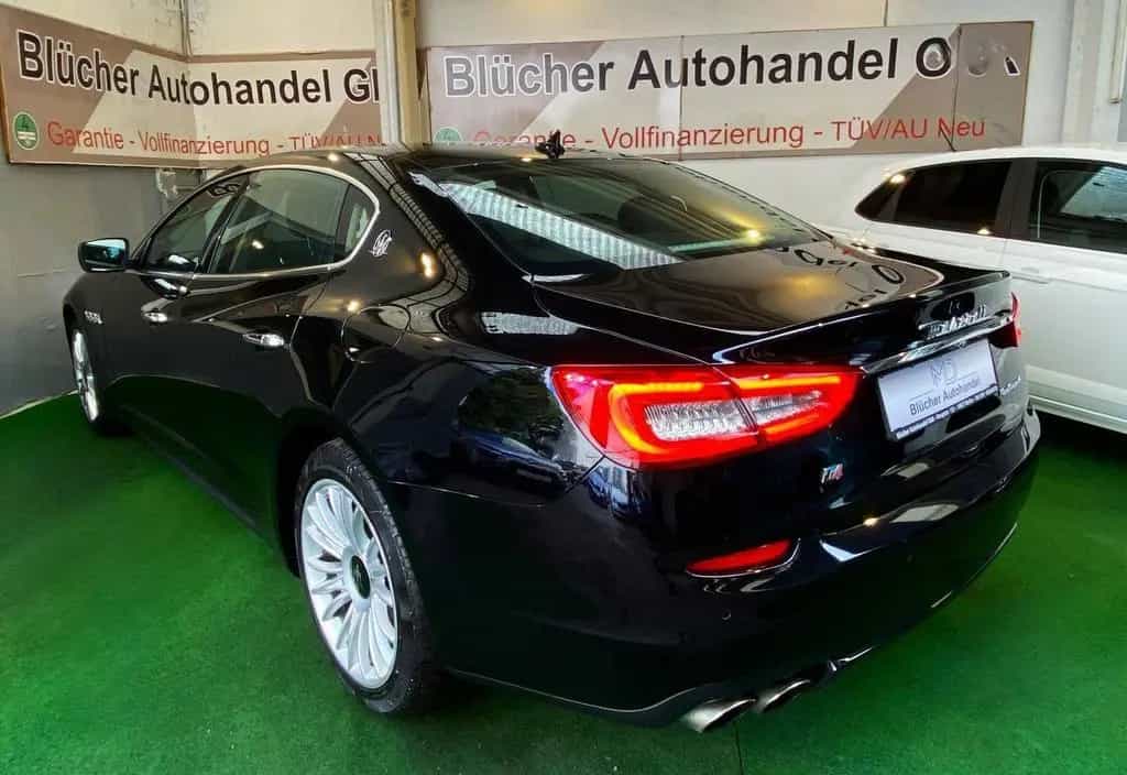 Maserati Quattroporte S Q4 Deutsches Fahrzeug 05/2015-photo-6