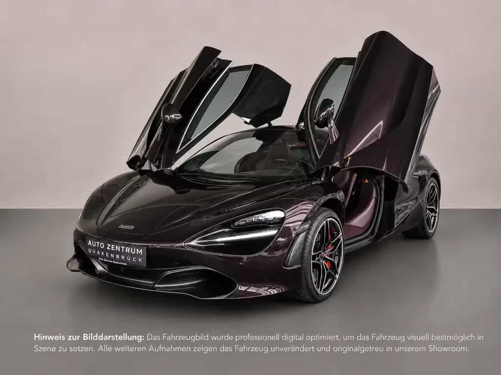McLaren 720S Coupé Performace Carbon Lift Glas B&W 360° 10/2017-photo-0