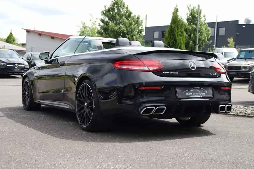 Mercedes-Benz C-Class 63 AMG V8 Cabrio +AIRSCARF+KOMFORT+AKUSTIK+20Z 07/2023-photo-7