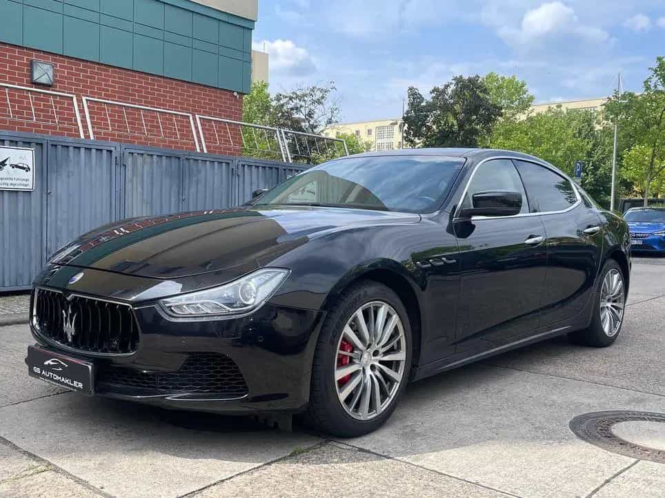 Maserati Ghibli S Q4 Deutsches Fahrzeug Carbon wenig KM 01/2014-photo-1