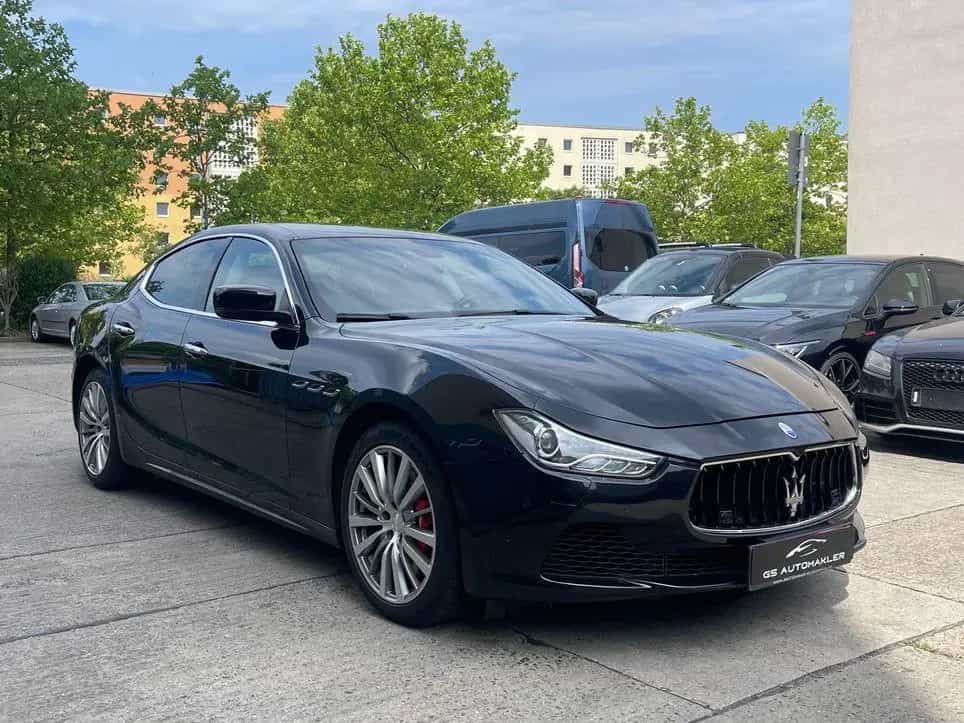Maserati Ghibli S Q4 Deutsches Fahrzeug Carbon wenig KM 01/2014-photo-2