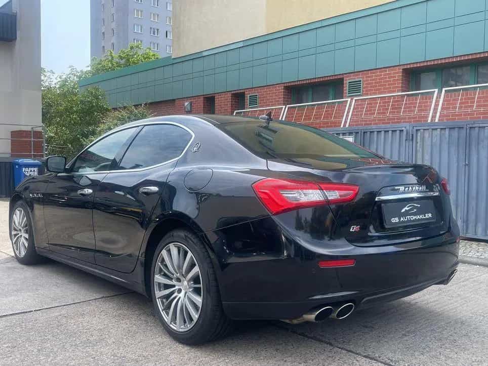 Maserati Ghibli S Q4 Deutsches Fahrzeug Carbon wenig KM 01/2014-photo-3