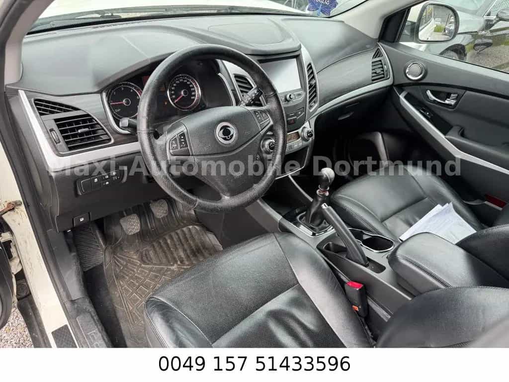 Ssangyong Korando Sapphire Leder Klima Navi Kamera Alus E6 01/2016-photo-11