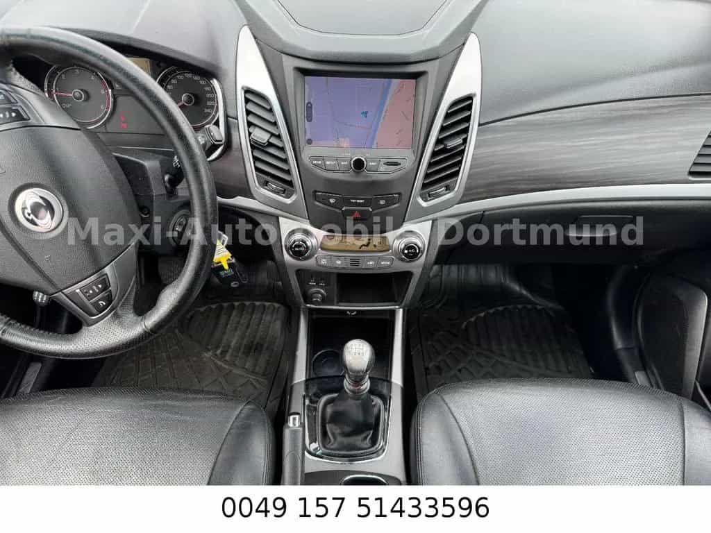 Ssangyong Korando Sapphire Leder Klima Navi Kamera Alus E6 01/2016-photo-9