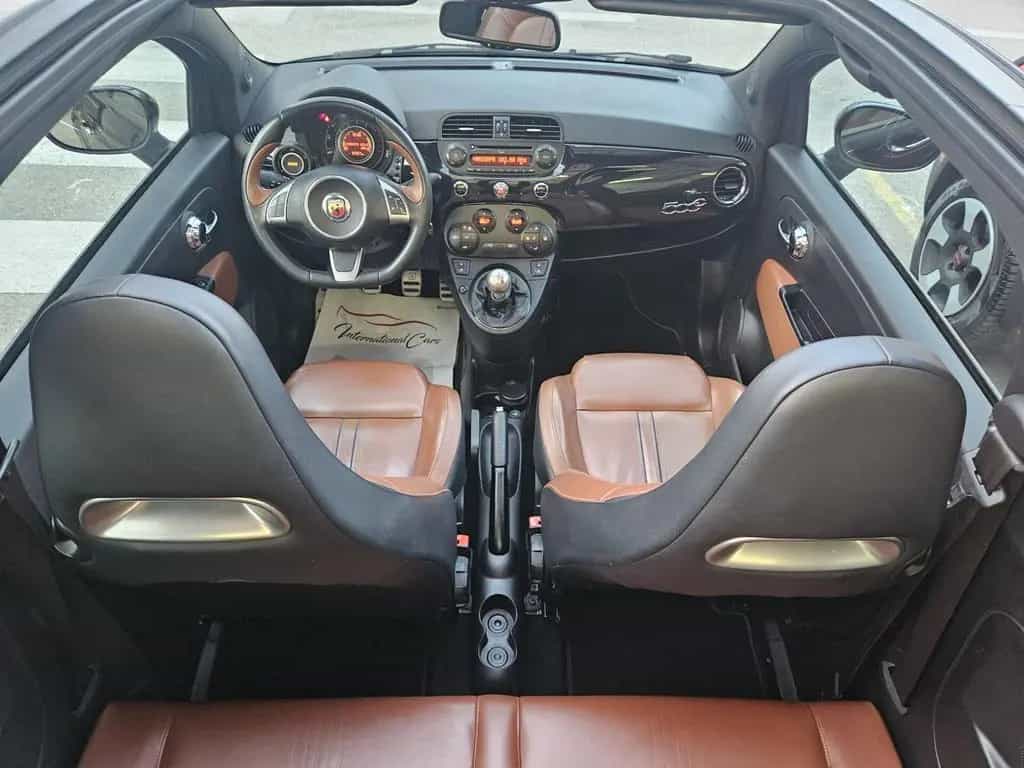 Abarth 500C CABRIO 595 Turismo 160cv PELLE FULL 01/2015-photo-3