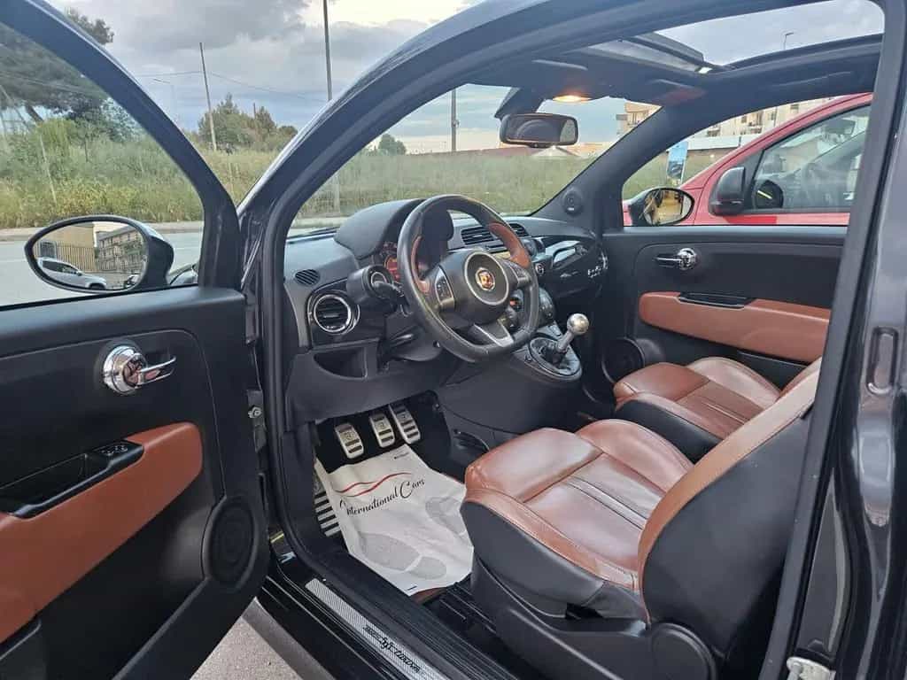 Abarth 500C CABRIO 595 Turismo 160cv PELLE FULL 01/2015-photo-4