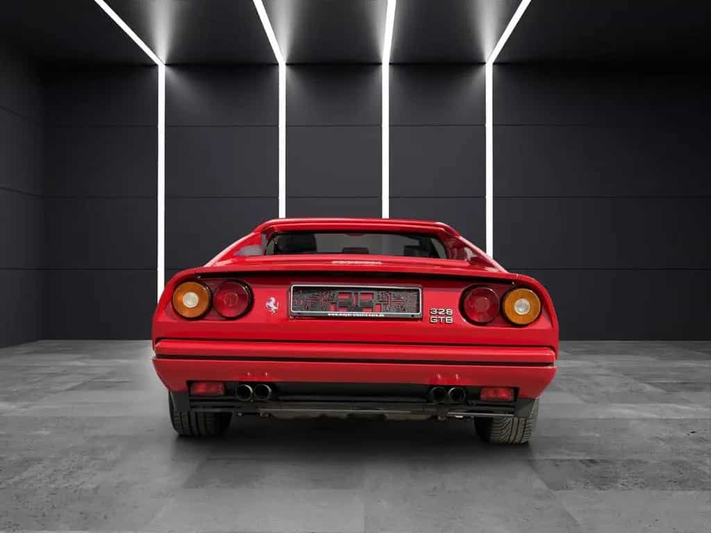 Ferrari 328 GTB Rosso Corsa|H-Kennzeichen|Oldtimer 07/1987-photo-3