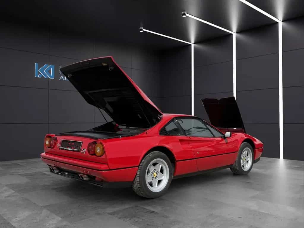Ferrari 328 GTB Rosso Corsa|H-Kennzeichen|Oldtimer 07/1987-photo-4