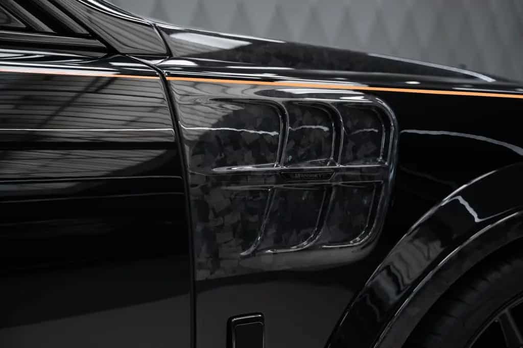 Rolls-Royce Cullinan BLACK BADGE 2026 MANSORY BLACK/ORANGE 02/2026-photo-6