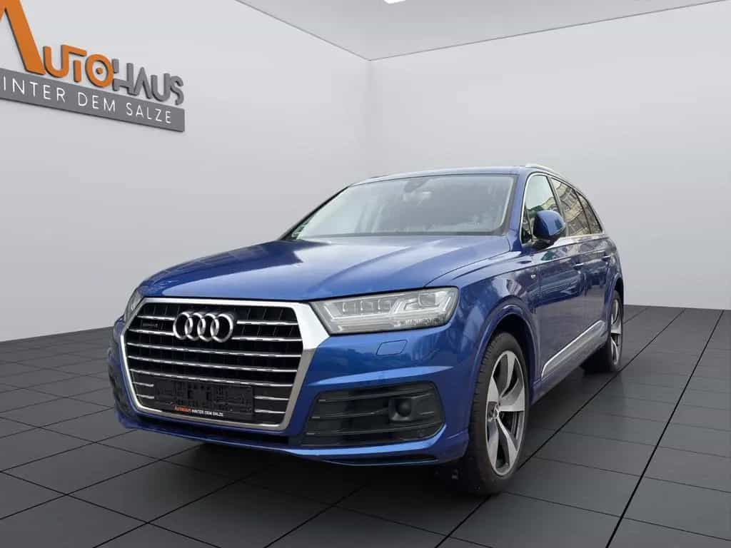 Audi Q7 3.0 TDI QUATTRO S-LINE|KAM|MATRIX|LEDER 06/2016-photo-0