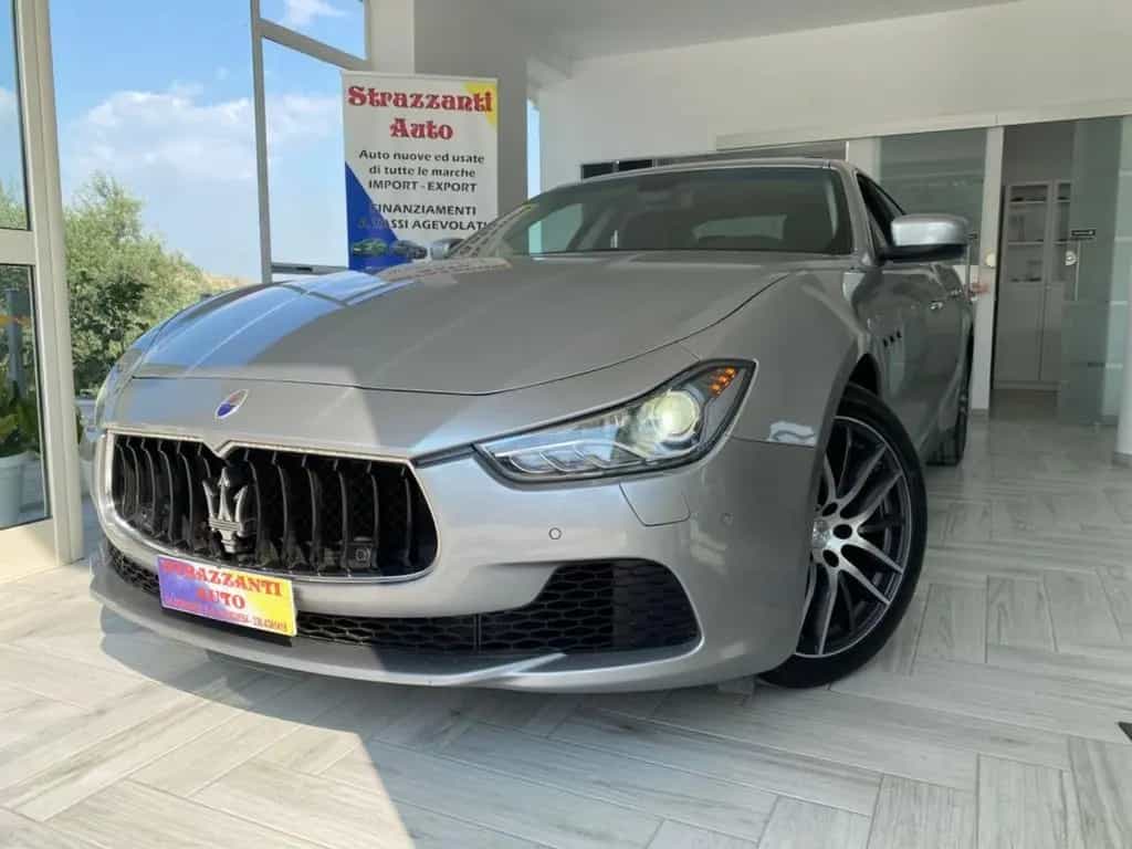 Maserati Ghibli 3.0D V6 275cv GRANSPORT+TETTO201 01/2015-photo-0