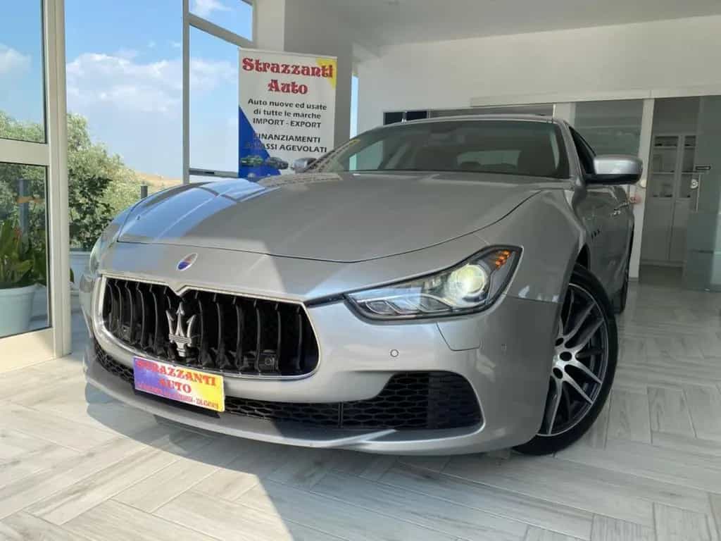 Maserati Ghibli 3.0D V6 275cv GRANSPORT+TETTO201 01/2015-photo-1
