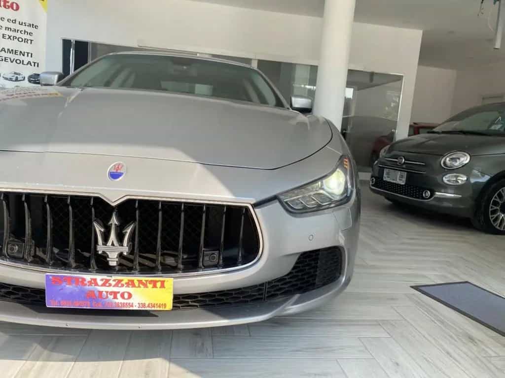 Maserati Ghibli 3.0D V6 275cv GRANSPORT+TETTO201 01/2015-photo-4