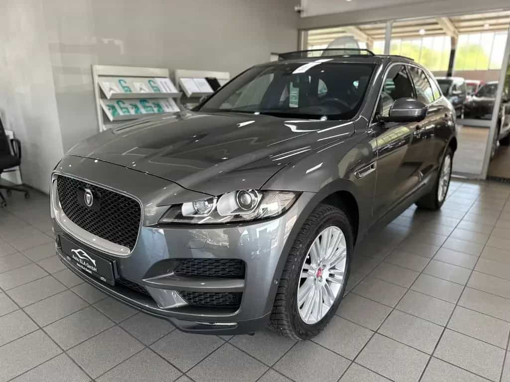 Jaguar F-Pace AWD Pano.|360°Kamera|Volleder|Head-Up 08/2017-photo-0