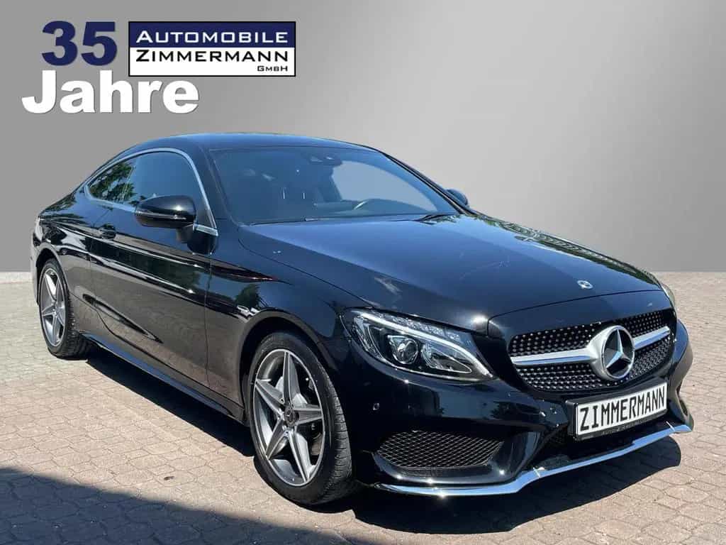 Mercedes-Benz C-Class Coupe*Automatik*AMG-Line*LED*PDC*Artico* 11/2017-photo-1