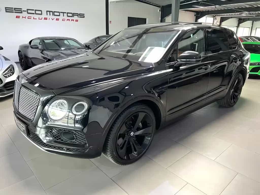 Bentley Bentayga 4.0 V8 DIESEL BLACK MULLINER 2xDVD-TV 02/2018-photo-0