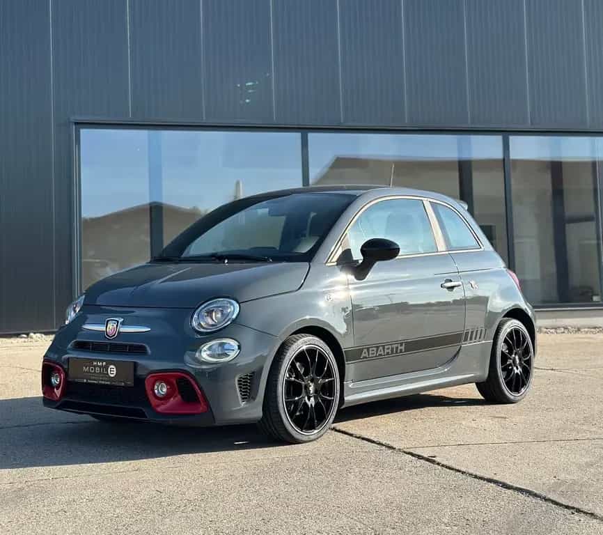 Abarth 500 595 Pista Grau DAB NAVI 17 Zoll Räder NEU 06/2018-photo-0