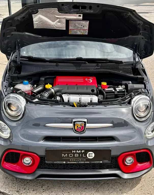 Abarth 500 595 Pista Grau DAB NAVI 17 Zoll Räder NEU 06/2018-photo-25