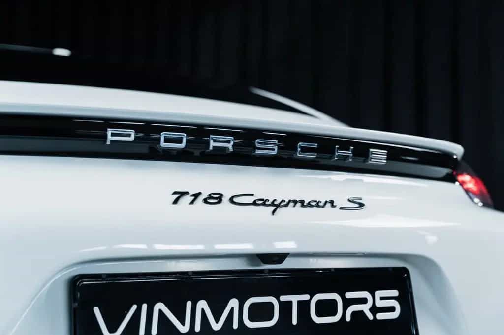Porsche 718 Cayman S Manual/Sport Chrono/Ventilated seat 01/2018-photo-8