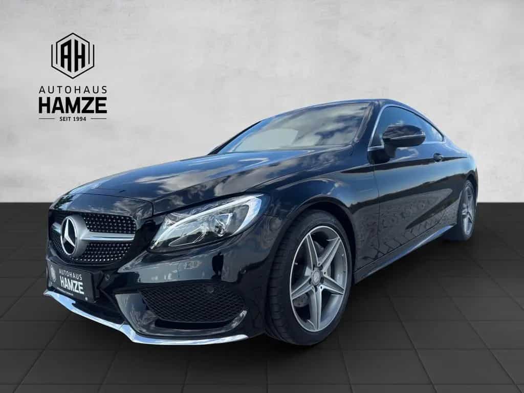 Mercedes-Benz C-Class 180 Coupe AMG-LINE|LED|Navi|Alcantara|EDELHOLZ 09/2016-photo-0